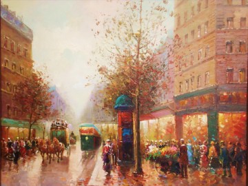 パリの街並み II Oil Paintings